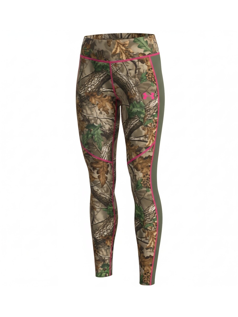 Under Armour ColdGear Realtree AP Camo Leggings Scent Control Pink Women's Small